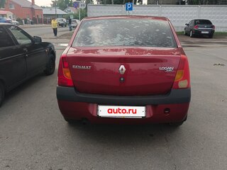 2009 Renault Logan I, красный, 400000 рублей, вид 3
