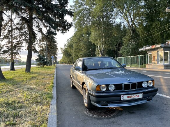 1988 BMW 5 серии 535i III (E34), серый, 7400000 рублей - вид 8