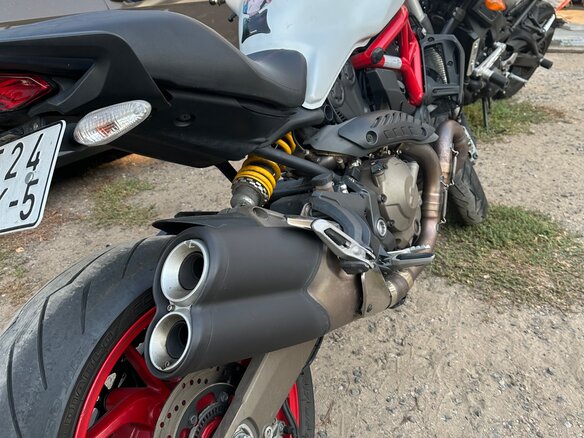 2015 Ducati Monster 821, белый, 575000 рублей - вид 8