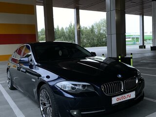 2012 BMW 5 серии 528i VI (F10/F11/F07), синий, 1900000 рублей, вид 2