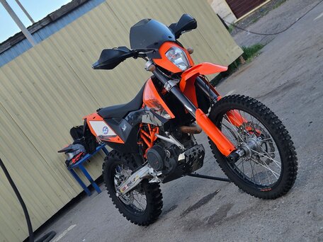 2009 KTM 690 Enduro R, оранжевый, 500000 рублей, вид 1