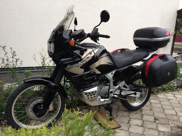 2003 Honda XRV 750 Africa Twin, чёрный - вид 2