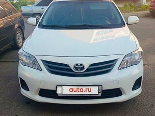 2013 Toyota Corolla X (E140, E150) Рестайлинг, белый, 1290000 рублей, вид 1