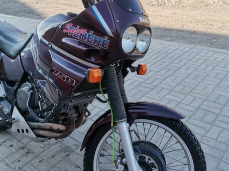 1997 Yamaha XTZ750 Super Tenere, коричневый, 390000 рублей, вид 4