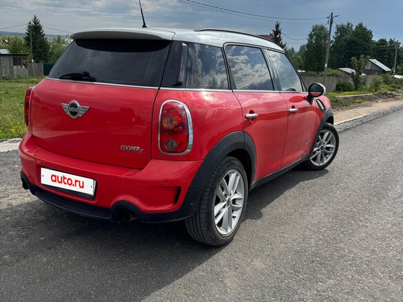 2010 Mini Countryman Cooper S I, красный, 1450000 рублей - вид 2