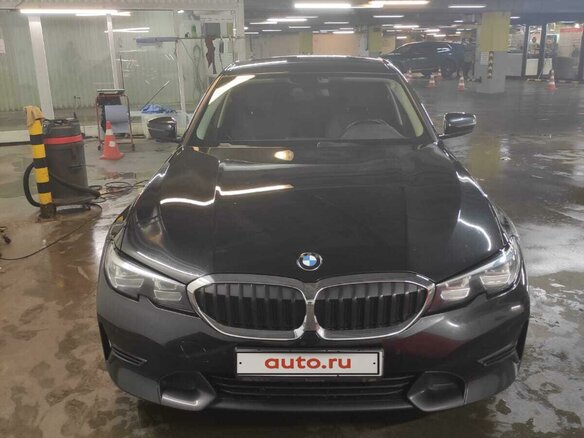 2020 BMW 3 серии 318d VII (G2x), чёрный, 3000000 рублей