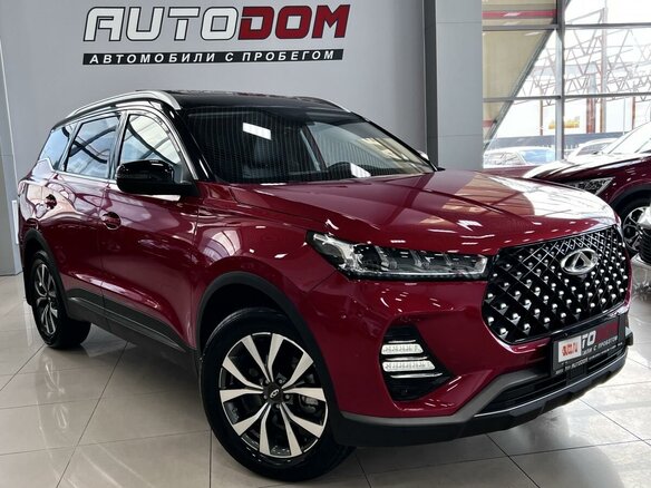 2021 Chery Tiggo 7 Pro I, красный, 1640000 рублей - вид 2