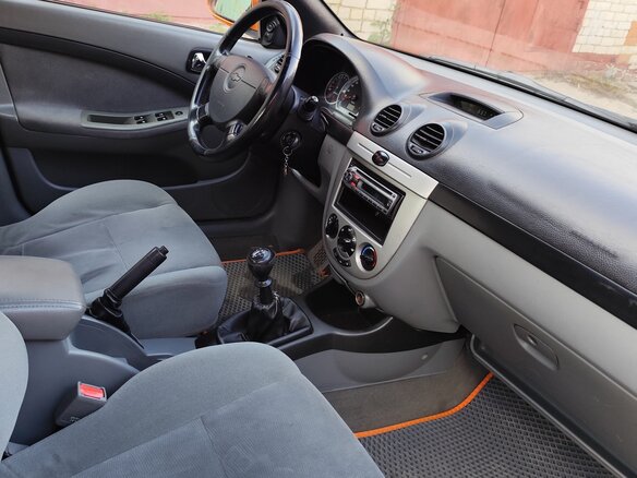2007 Chevrolet Lacetti I, оранжевый, 380000 рублей - вид 17
