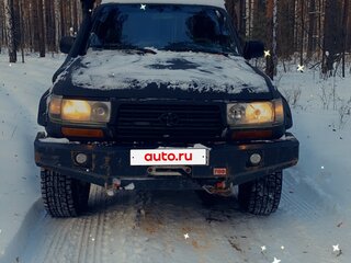 1995 Toyota Land Cruiser 80 Series Рестайлинг, чёрный, 1100000 рублей, вид 1