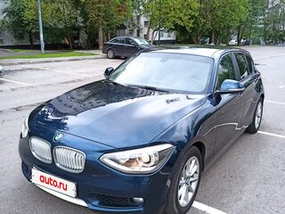 2012 BMW 1 серии 118i II (F20/F21), синий, 1200000 рублей, вид 1