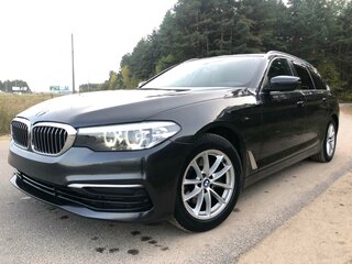2017 BMW 5 серии 520d VII (G30/G31/G38), чёрный, 2691483 рублей, вид 1