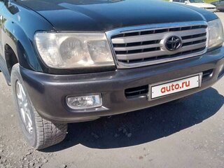 2002 Toyota Land Cruiser 100 Series Рестайлинг 1, чёрный, 1650000 рублей, вид 2