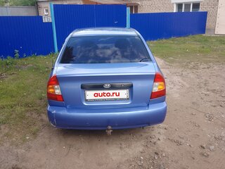 2007 Hyundai Accent ТагАЗ II, фиолетовый, 260000 рублей, вид 4