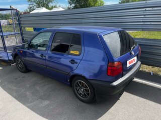 1993 Volkswagen Golf III, синий, 400000 рублей, вид 3