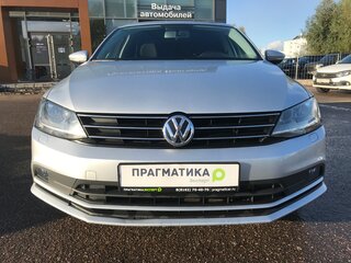 2017 Volkswagen Jetta VI Рестайлинг, серебристый, 1450000 рублей, вид 2