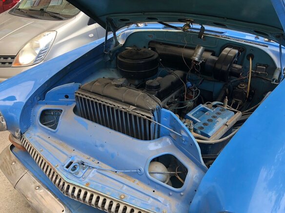 1964 ГАЗ 21 «Волга» 21Л, голубой, 185000 рублей - вид 1
