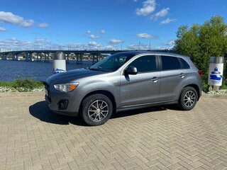 2014 Mitsubishi ASX I Рестайлинг, серый, 1200000 рублей, вид 5