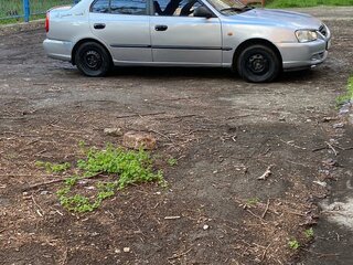 2007 Hyundai Accent ТагАЗ II, серебристый, 360000 рублей, вид 5