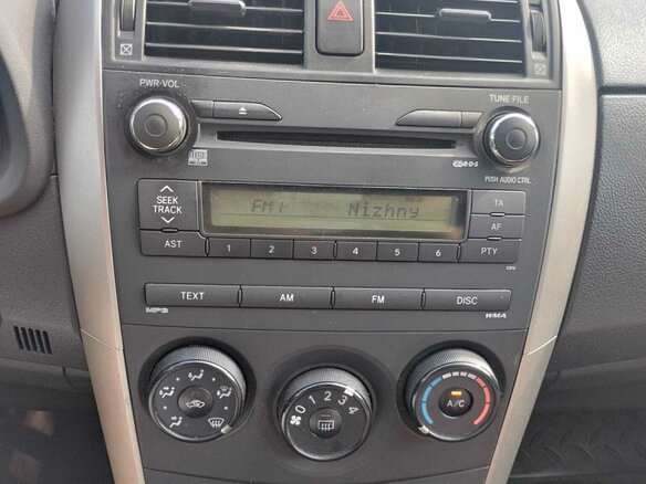 2008 Toyota Corolla AMT X (E140, E150), красный, 695000 рублей - вид 7