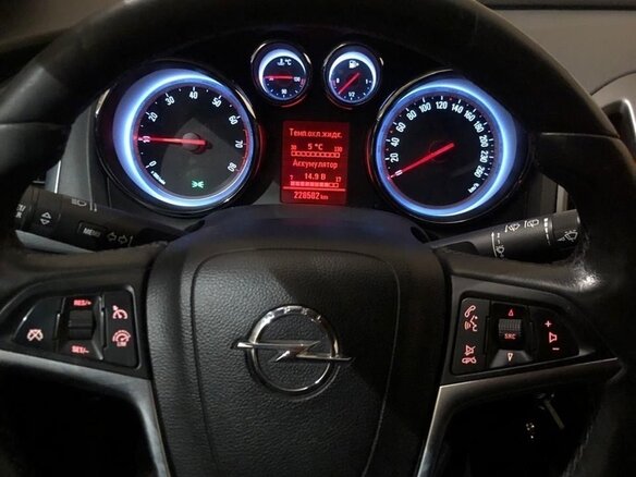 2012 Opel Astra GTC J Рестайлинг, жёлтый, 870000 рублей - вид 13