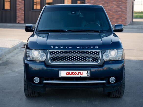 2010 Land Rover Range Rover Supercharged III Рестайлинг 2, синий - вид 8