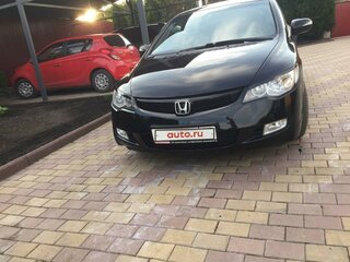 2007 Honda Civic VIII, чёрный, 950000 рублей, вид 1