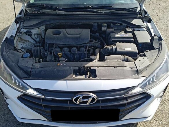 2019 Hyundai Elantra VI (AD) Рестайлинг, белый, 1002000 рублей - вид 4