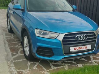 2017 Audi Q3 I (8U) Рестайлинг, голубой, 1800000 рублей, вид 1