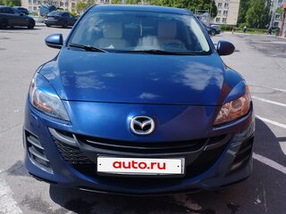 2009 Mazda 3 II (BL), синий, 830000 рублей, вид 1