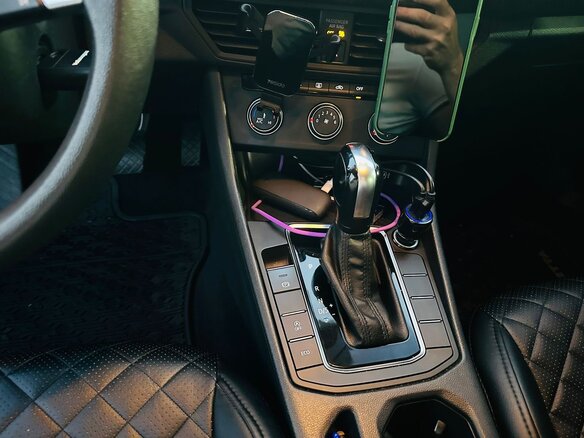 2018 Volkswagen Jetta 8-speed VII, синий, 1340000 рублей - вид 12