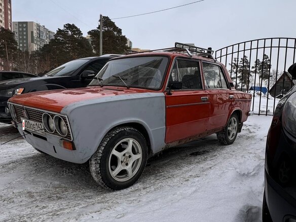 1976 Lada (ВАЗ) 2103, красный, 155000 рублей