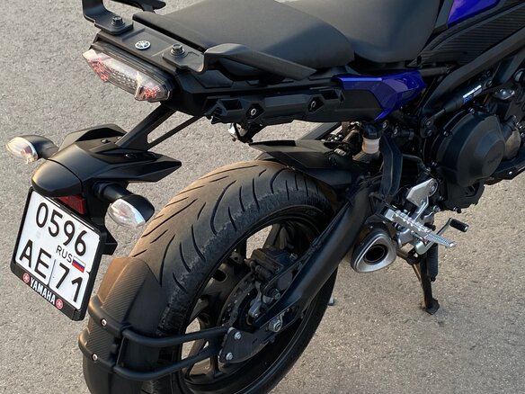 2016 Yamaha MT-09 Tracer (FJ-09), синий, 780000 рублей - вид 13