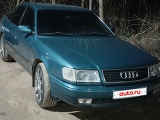 1990 Audi 100 IV (C4), синий, 700000 рублей, вид 1