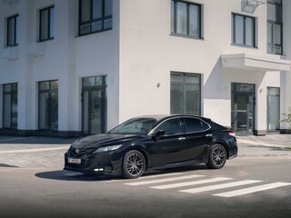 2019 Toyota Camry VIII (XV70), чёрный, 3000000 рублей, вид 4