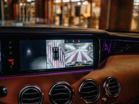 2015 Mercedes-Benz S-Класс AMG 63 AMG III (W222, C217), синий, 6700000 рублей - вид 25
