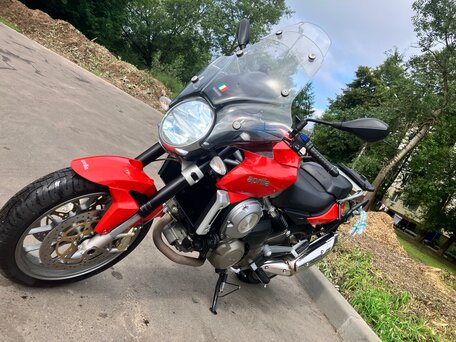2008 Aprilia Mana 850, красный, 450000 рублей, вид 3
