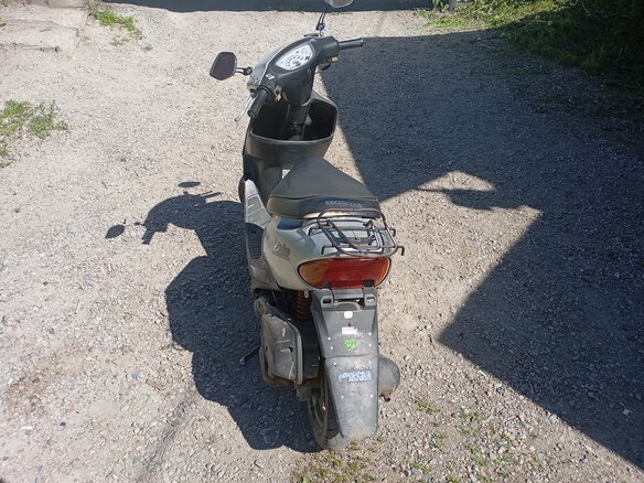 2000 Honda Dio, серый - вид 3