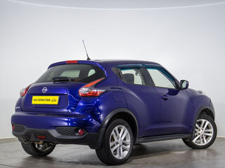 2018 Nissan Juke I Рестайлинг, синий, 1199000 рублей, вид 4