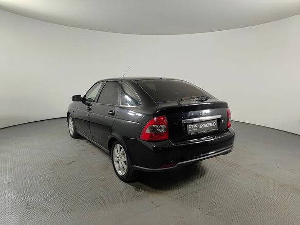2012 Lada (ВАЗ) Priora I, чёрный - вид 6