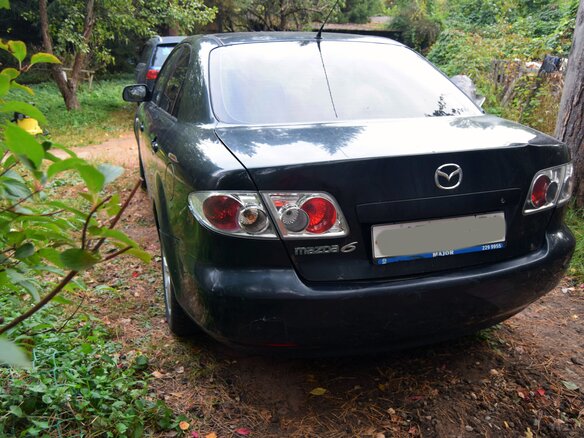 2005 Mazda 6 I (GG) Рестайлинг, зелёный, 520000 рублей - вид 5