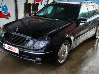 2003 Mercedes-Benz E-Класс 240 III (W211, S211), чёрный, 500000 рублей, вид 2