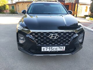 2019 Hyundai Santa Fe IV, чёрный, 3000000 рублей, вид 2