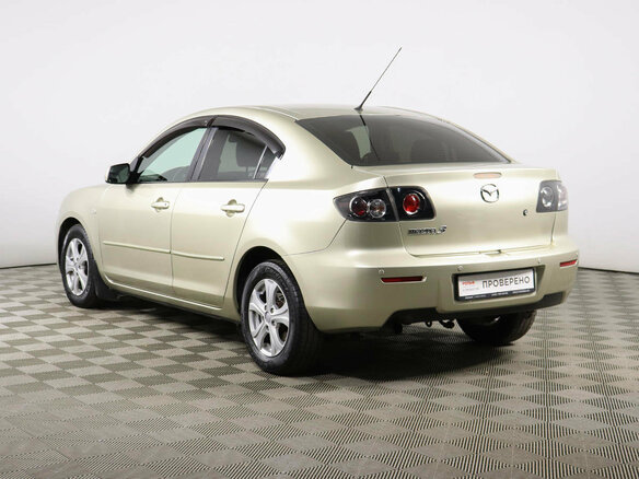 2008 Mazda 3 I (BK) Рестайлинг, золотистый - вид 6