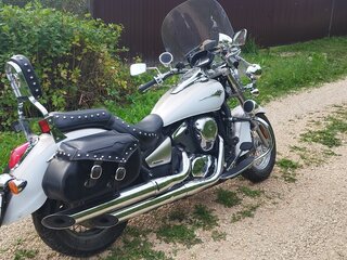 2009 Kawasaki VN900 Vulcan, белый, 750000 рублей, вид 3