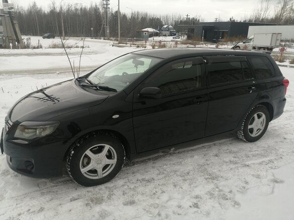 2011 Toyota Corolla Fielder X (E140, E150) Рестайлинг, чёрный, 1095000 рублей - вид 6