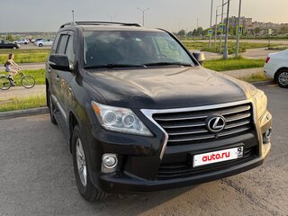 2013 Lexus LX 570 III Рестайлинг, чёрный, 4590000 рублей, вид 3