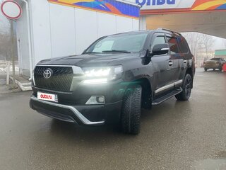 2012 Toyota Land Cruiser 200 Series Рестайлинг 1, чёрный, 3200000 рублей, вид 3
