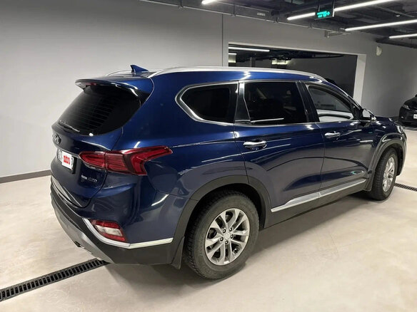 2019 Hyundai Santa Fe IV, синий - вид 3