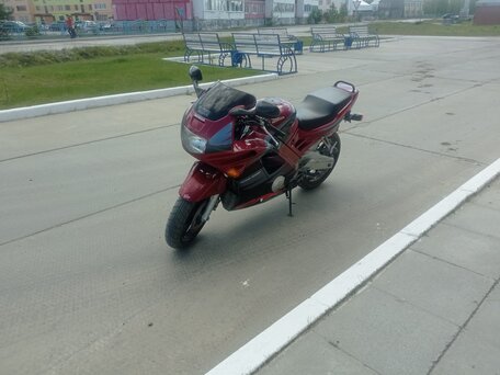 1994 Honda CBR 600F, пурпурный, 280000 рублей, вид 5