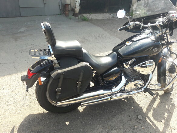 2012 Honda Shadow 750, чёрный, 680000 рублей - вид 2